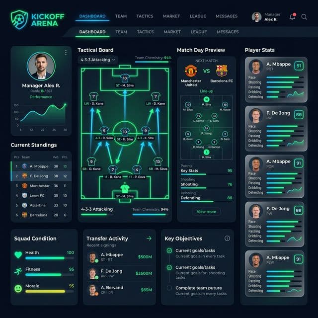 Kickoff Arena screenshot