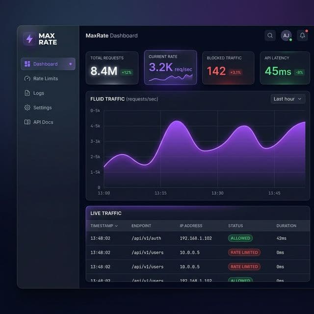 MaxRate screenshot